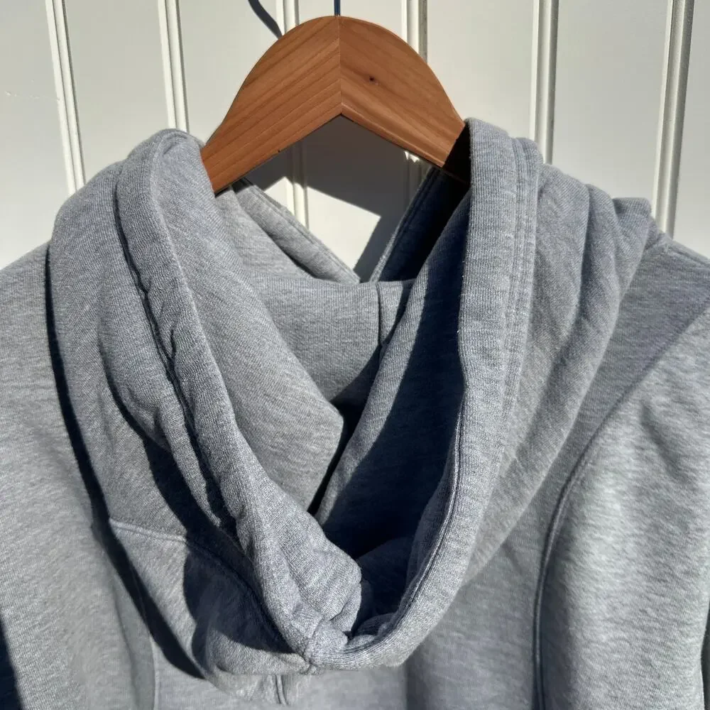 Alo Yoga Make Waves Hoodie Small Womens / XS Mens Athletic Heather Grey Tonal - Picture 15 of 16